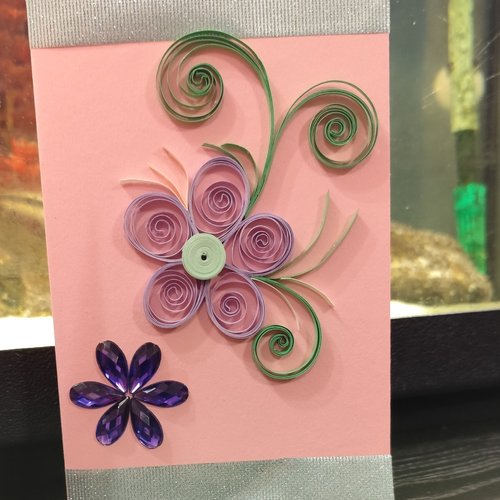 Cartes fête, anniversaire quilling