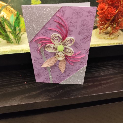 Cartes fête, anniversaire quilling