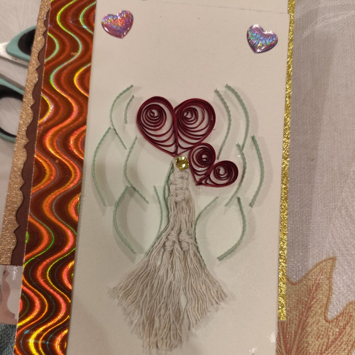 Cartes fête, anniversaire quilling