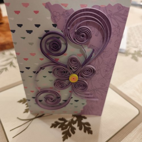 Cartes fête, anniversaire quilling