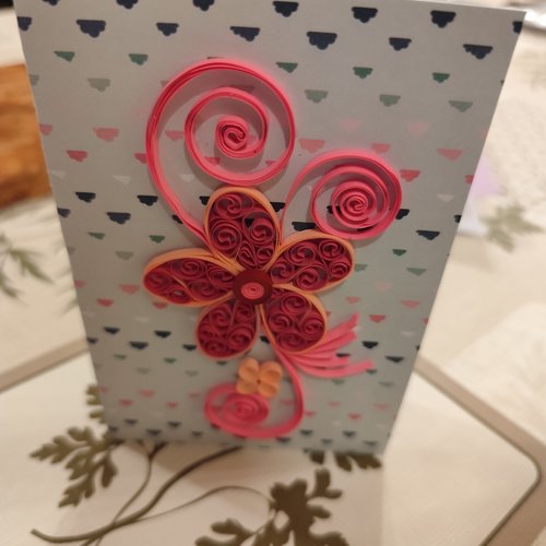 Cartes fête, anniversaire quilling