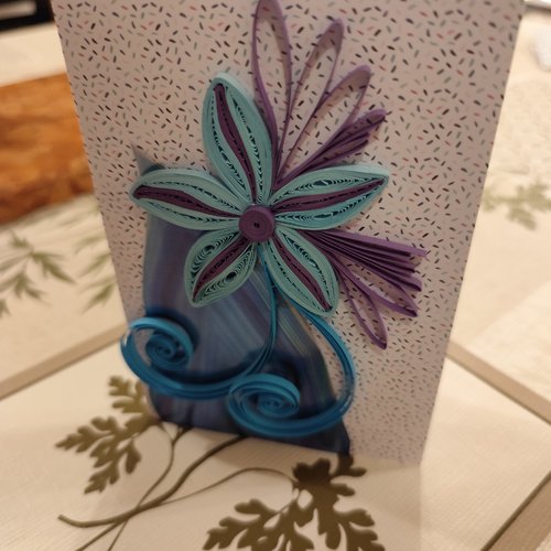 Cartes fête, anniversaire quilling