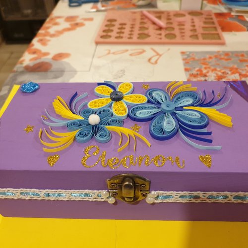 Boîte à bijoux personnalisée