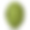 100 perles en bois rondes vert anis 6 mm t 37