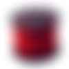 Cordon suédine - 2 mètres - rouge 3 mm