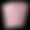 Papier autocollant en pvc ronde rose dentelle, 45 mm cv