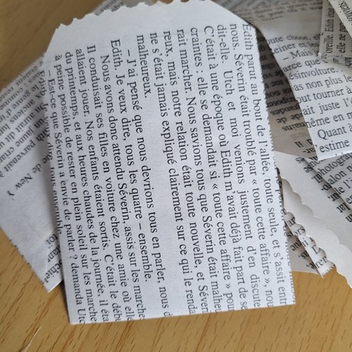 Lot de 15 sachets en papier ta