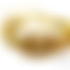 Bracelet  kumihimo entrelacé  doré - réf. br 0240 