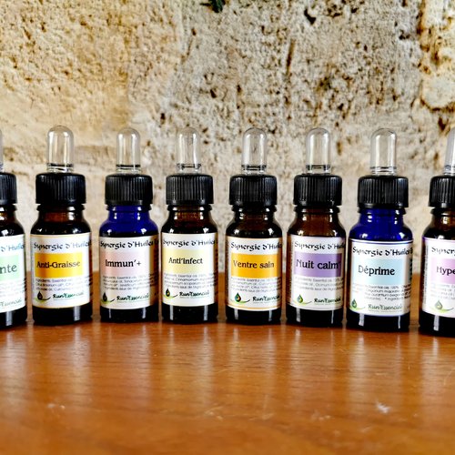 Synergie d'huiles essentielles