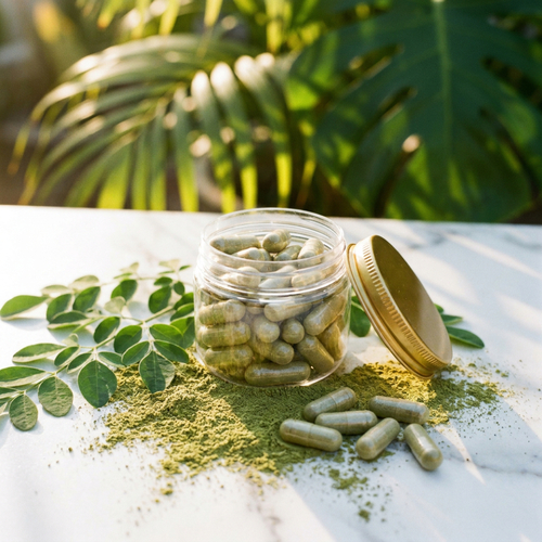 Gélulles de moringa oleifera