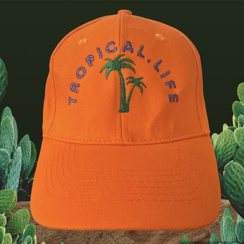 Casquette"tropical life"