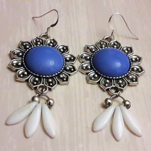 Boucles d'oreilles "fleur"