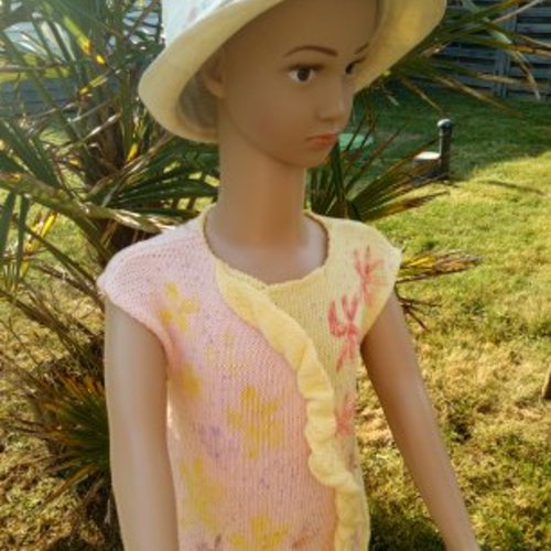 Robe T 12 Mois Bebe Fille Mi Saison Jaune Et Rose Fleurie Mode Automne Hiver 21 A Jarakymini Un Grand Marche