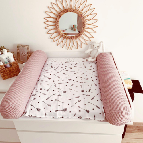 Coussin table à langer plusieurs coloris diamètre 10 cm