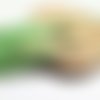 Lot de 10 breloques pompons tassel glands soie à franges, vert d'eau,  13 cm
