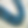 Perles apatite bleu 8 mm
