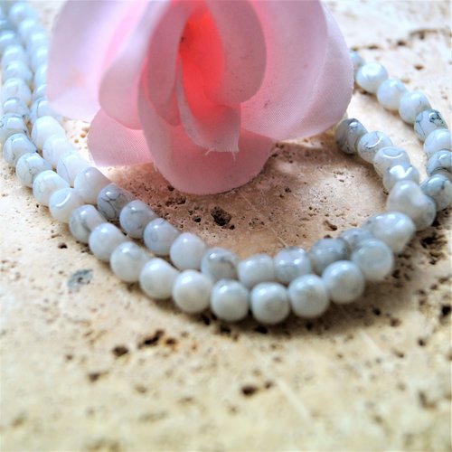 Perles en verre à facettes 6*6 mm