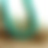 Perles rondes en magnésite teintée turquoise 6 mm