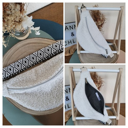 Sac banane bouclette