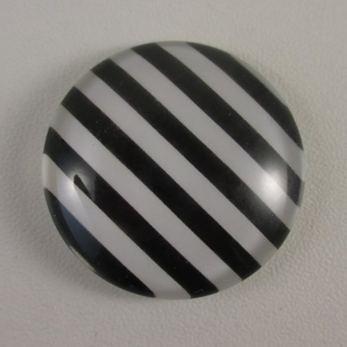 Cabochon bouton pression chunk 30mm en verre pour adapter sur mes bijoux