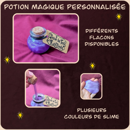 Potion magique personnalisée