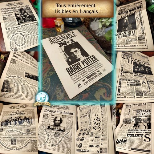 Parchemin au choix entièrement lisible en français