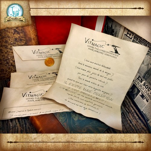 Les lettres de vitmagic
