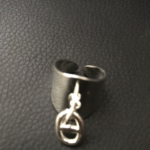 Bague allongée marine
