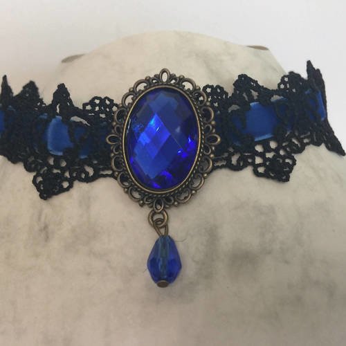Ras de cou, ras de cou gothique, choker, gothic choker, joce150652creaconcep, ras de cou burlesque, ras de cou dentelle, collier gothique