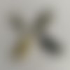 Mousqueton, crochet à fermoir, fermoir mousqueton, 4 couleurs, 9x23 mm