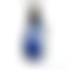 Collier pendentif en pierre de gemme naturelle lapis-lazuli (adopté)