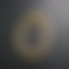 Pendentif connecteur anneau rond doré 26mm