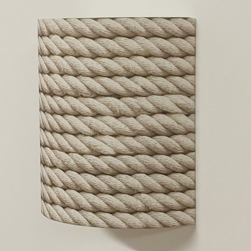 Applique murale cordage marine luminaire bord de mer ambiance nature cocooning déco style coastal design pour salon chambre entrée
