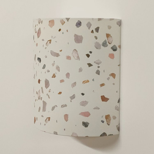 Applique murale terrazzo luminaire scandinave japandi moderne pour salon chambre entrée déco intérieure élégante