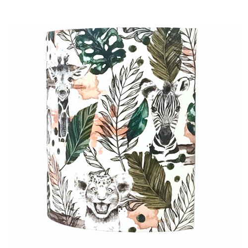 Applique murale enfant jungle safari – animaux savane – déco chambre bébé