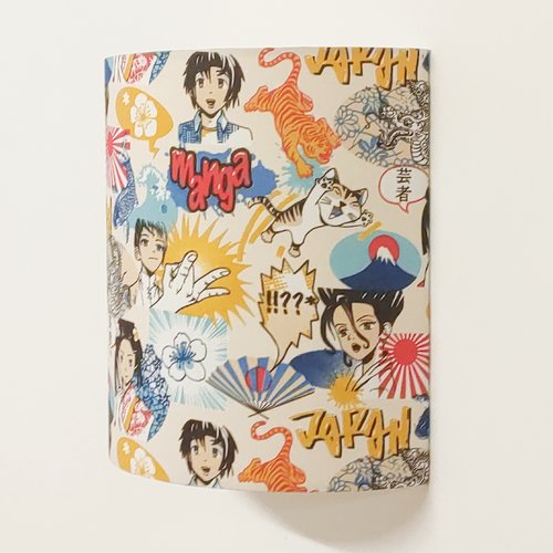 Applique murale manga japonais – luminaire déco chambre ado, gaming, bureau – lampe murale pop culture, décoration japonaise