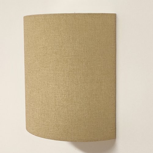 Applique murale sable effet textile, luminaire déco artisanal, style naturel, bohème, bord de mer, scandinave, chambre & salon