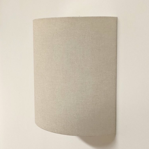 Applique murale écru effet textile, luminaire déco artisanal, style scandinave, bohème, naturel, chambre & salon
