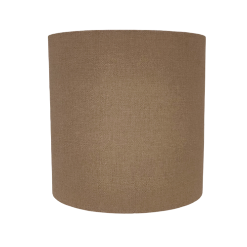 Applique murale d'angle demi-lune taupe effet textile, luminaire déco élégant, intemporel et chic,