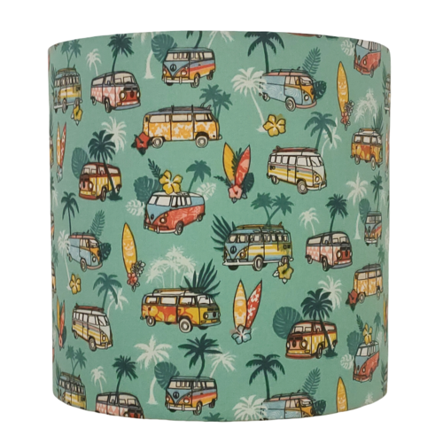 Applique murale d’angle surf hawaï – lampe murale bord de mer, déco surf, palmiers, combi vintage, style tropical