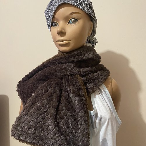 Echarpe mixte croisee