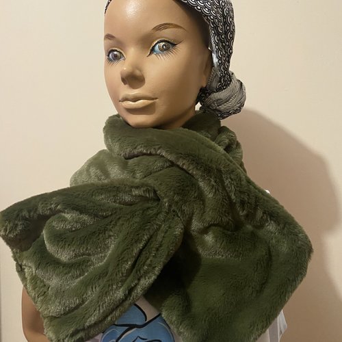 Echarpe mixte croisee