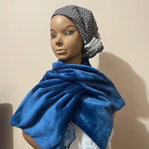 Echarpe mixte croisee