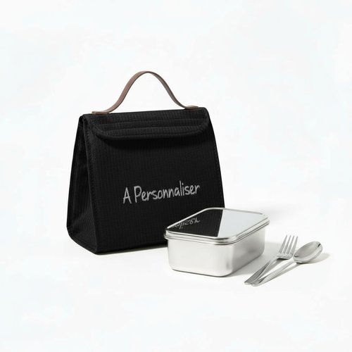 Glaciere isotherme en velours noire