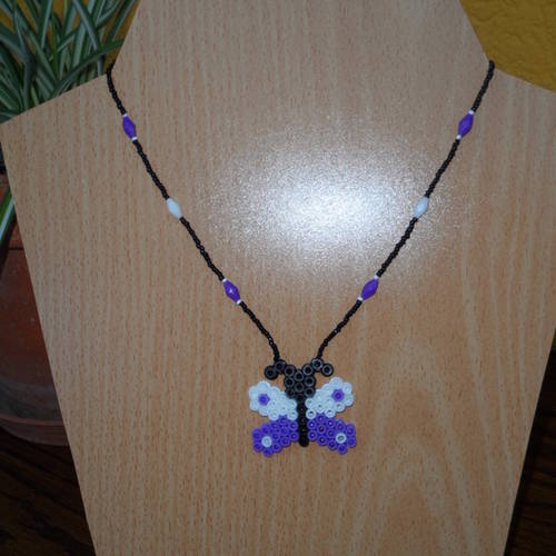 collier perle papillon collier perle papillon