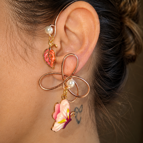 Manchette d'oreilles papillon