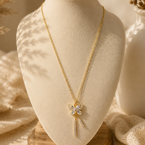 Collier papillon