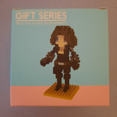 Lot de 160 mini bloc de construction pour réaliser une figurine de black widow