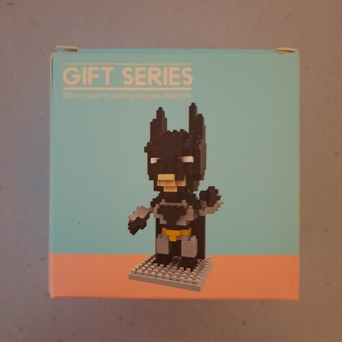 Lot de 180 mini bloc de construction pour réaliser une figurine de batman