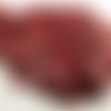 170 gr perles verre façon gorgone rouge 